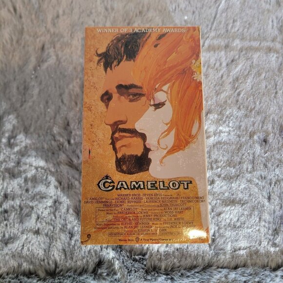 Warner Bros Other - Camelot VHS 1992 Double Tape Set Factory Sealed Musical Film Richard Harris Redg